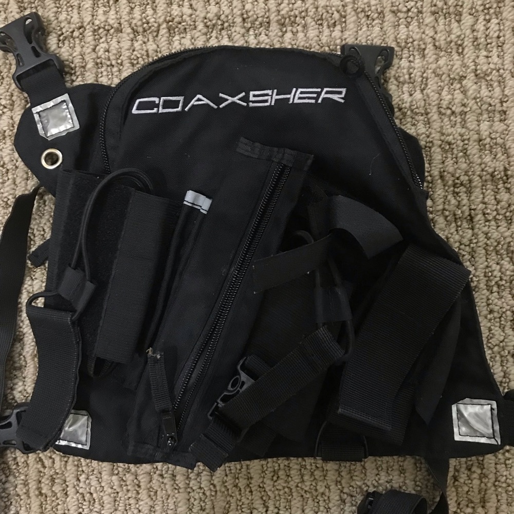 COAXSHER radio chest harness